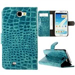 Crocodile Case for Galaxy Note 2 (Blue)